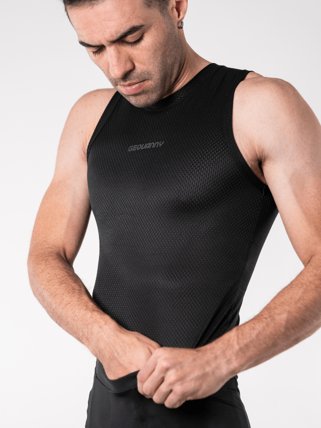 Playera Interna Ciclismo Blacksense Hombre GEOVANNY Geovanny Apparel Mexico